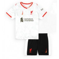 Camiseta Liverpool Tercera Equipación Replica 2024-25 para niños mangas cortas (+ Pantalones cortos)